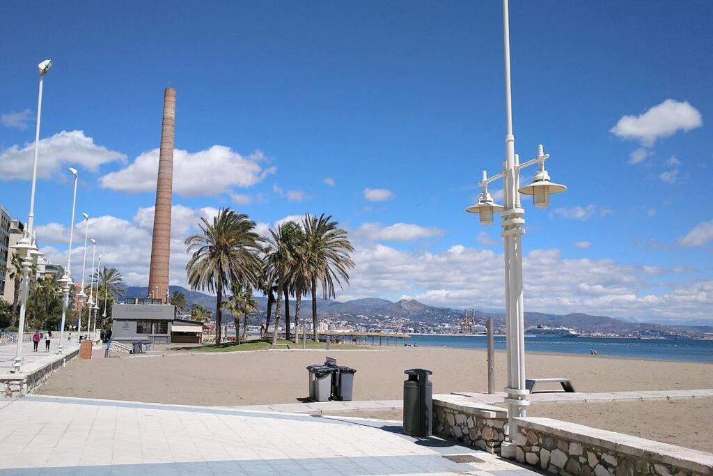 Magnifique Duplex Avec Terrasse Proche De La Plage Málaga Esterno foto